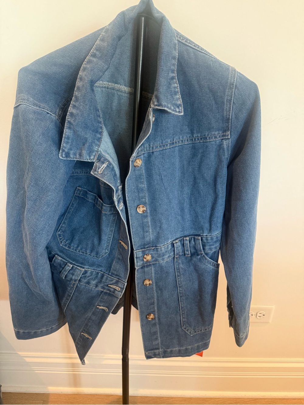 Classic Blue Denim Jacket - women’s  Casual Coat